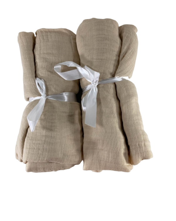 Newton 2 Pack Mini Crib Sheets, Oatmeal Hot on Sale
