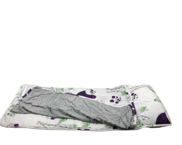 JumpOff Jo Little Jo’s Toddler Nap Mat, Playful Pandas For Sale - Image 4