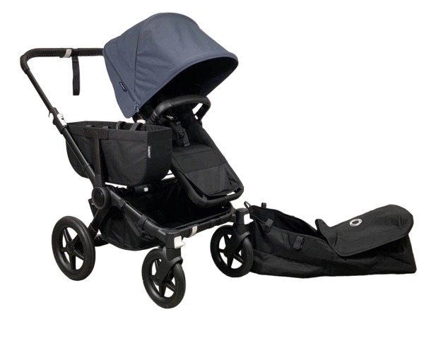 Bugaboo Donkey 5 Stroller Mono, 2022, Midnight Black, Stormy Blue, Black Fashion