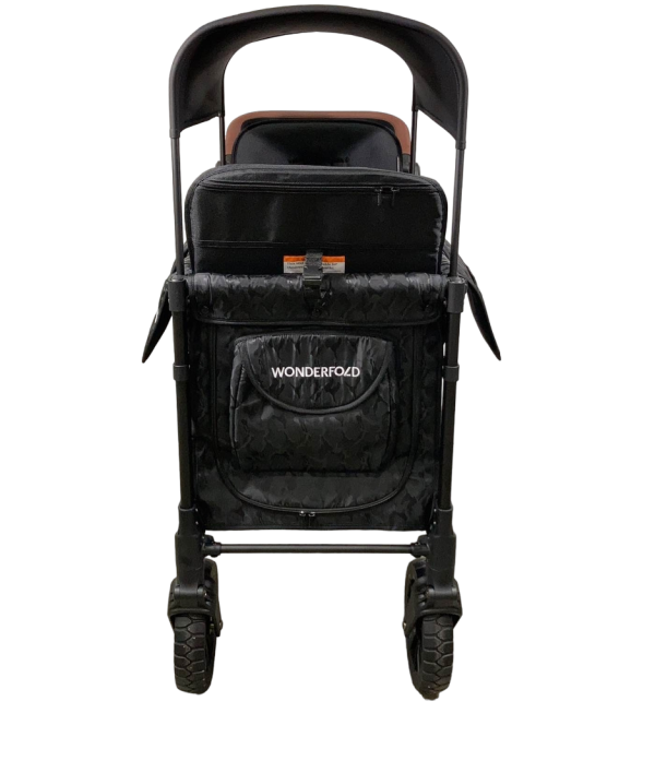 Wonderfold W2 Luxe Multifunctional Double Stroller Wagon, 2023, Elite Black Camo Discount - Image 3