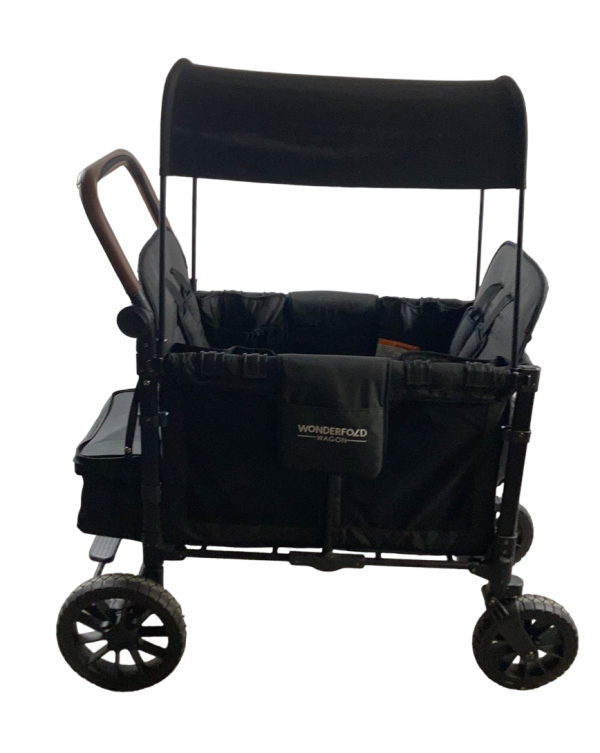 Wonderfold W2 Luxe Multifunctional Double Stroller Wagon, 2022, Charcoal Black Online Sale