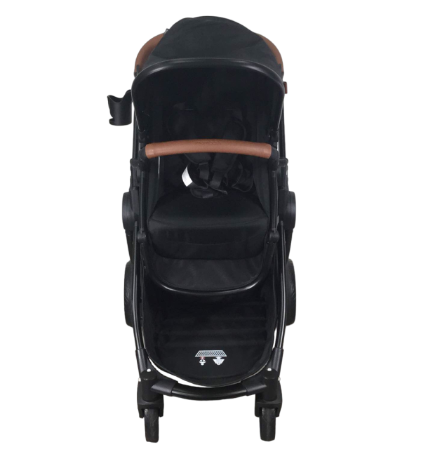 Mompush Ultimate 2 Baby Stroller, 2022, Black with Black Frame Online Hot Sale - Image 4