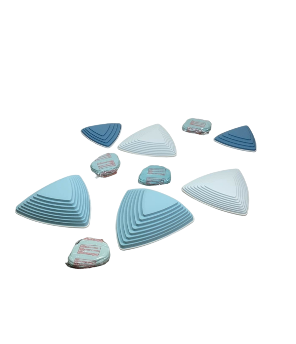 JumpOff Jo Rocksteady Plus Balance Blocks And Puddle Jumper Foam Steps, Iceberg Supply