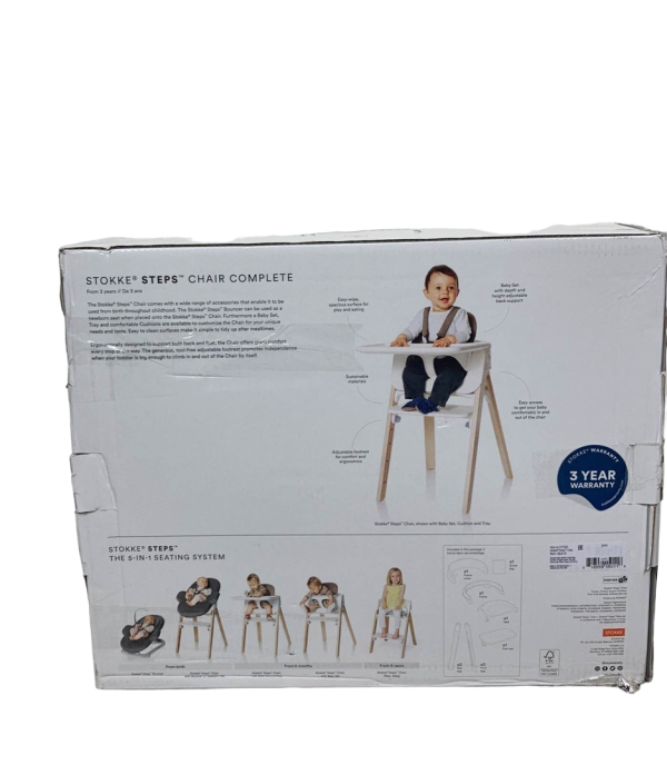 Stokke Steps Chair, Black Online now - Image 3