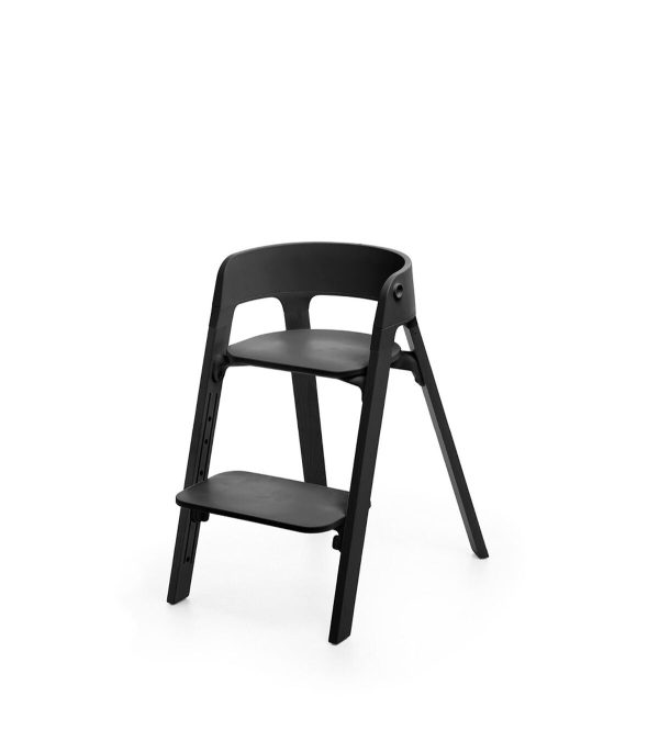 Stokke Steps Chair, Black Online now
