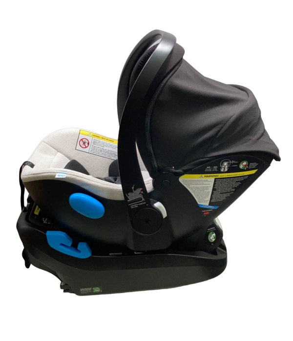 Clek Liing Infant Car Seat, 2021, Marshmallow Fashion - Image 3