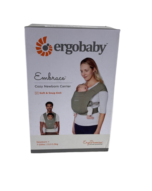 Ergobaby Embrace Baby Carrier, Soft Olive, Knit Online Hot Sale