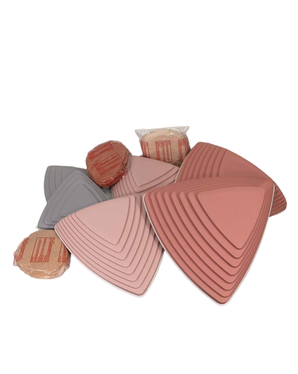 JumpOff Jo Rocksteady Plus Balance Blocks And Puddle Jumper Foam Steps, Desert Rose Discount