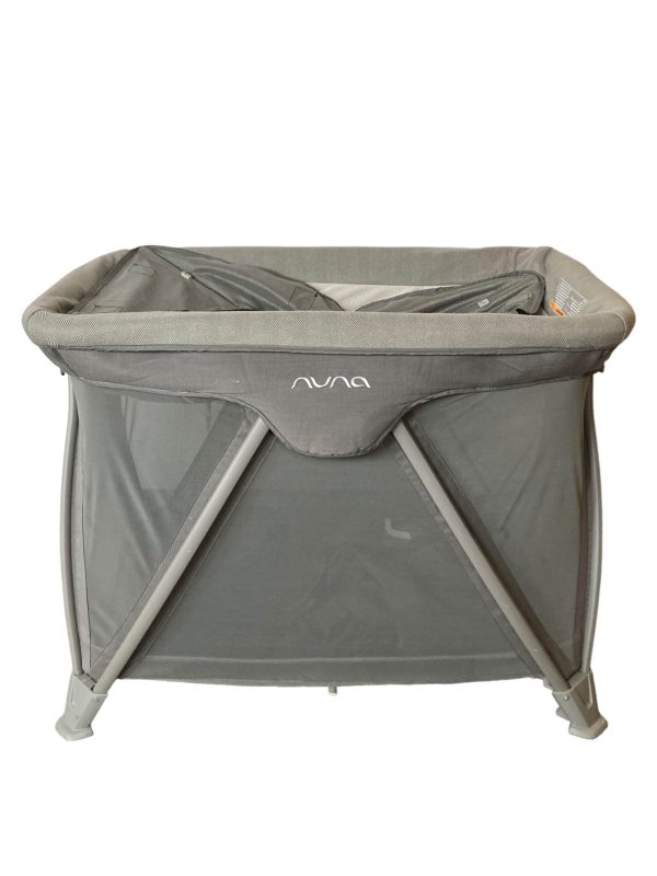 Nuna COVE Aire Travel Crib, Frost on Sale