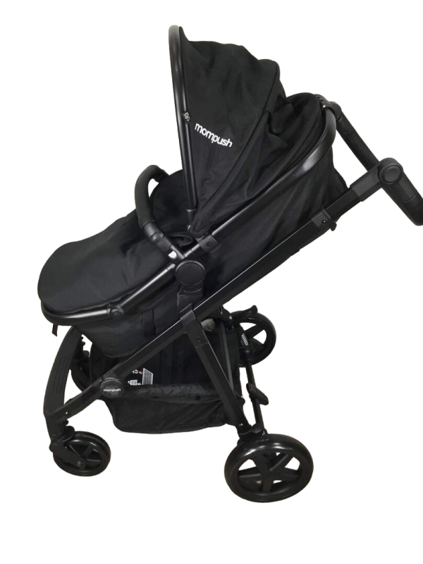 Mompush Meteor 2 Stroller, 2022, Black Online - Image 3