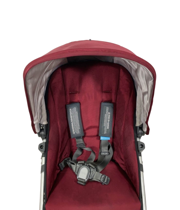 UPPAbaby VISTA RumbleSeat, 2015+, Dennison (Bordeaux), 2017 on Sale - Image 3