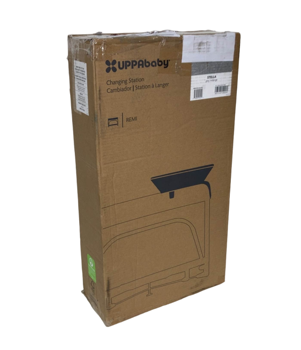 UPPAbaby Changing Station For Remi Playard, Stella (Grey Brushed Melange) Fashion - Image 3