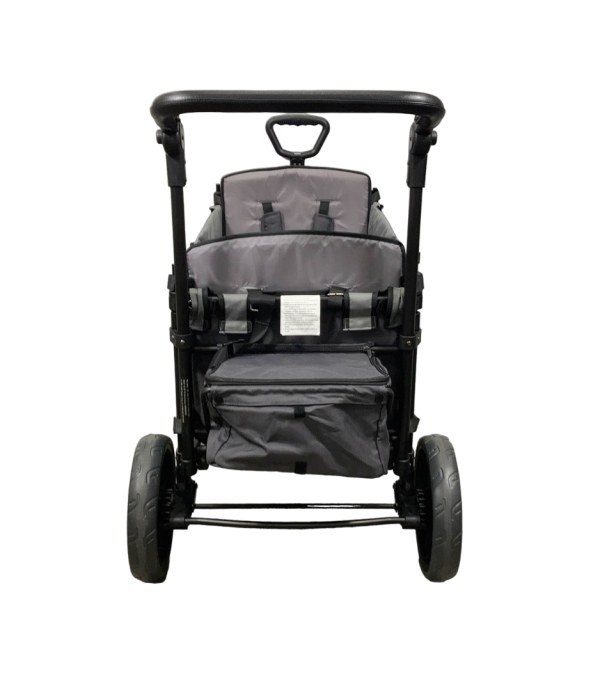 Wonderfold X2 Push + Pull Double Stroller Wagon, 2022, Stone Gray Online - Image 5