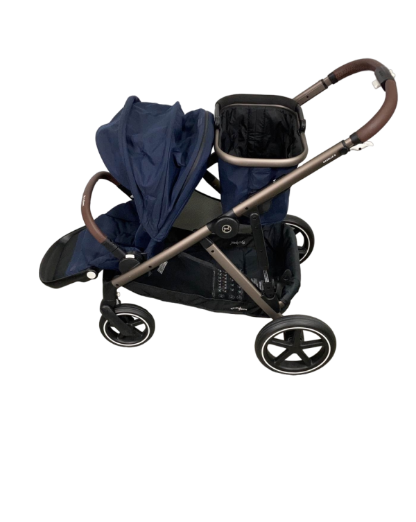 Cybex Gazelle S Modular Stroller, 2021, Taupe Frame, Navy Blue Cheap - Image 4