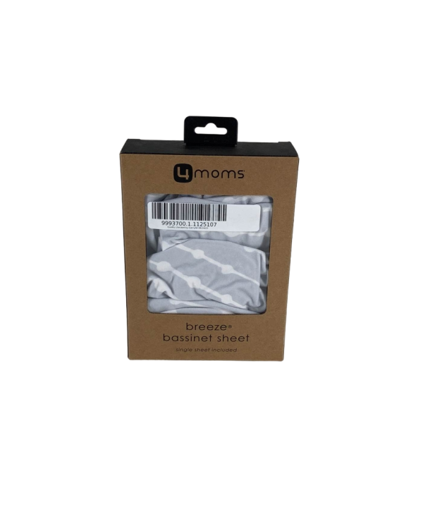 4moms Breeze Bassinet Sheet, Single, Grey Beads Online Hot Sale