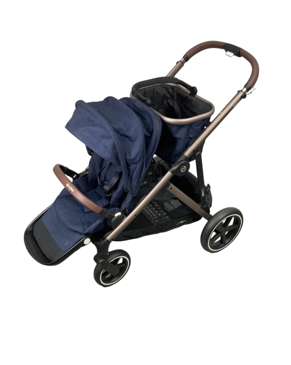 Cybex Gazelle S Modular Stroller, 2021, Taupe Frame, Navy Blue Cheap - Image 2