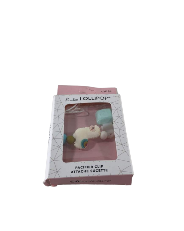 LouLou Lollipop Pacifier Clip, Llama, Darling Hot on Sale - Image 4