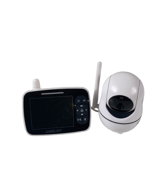 ANMEATE Baby Monitor with Remote Pan-Tilt-Zoom Camera, 3.5” Large Display Video For Cheap