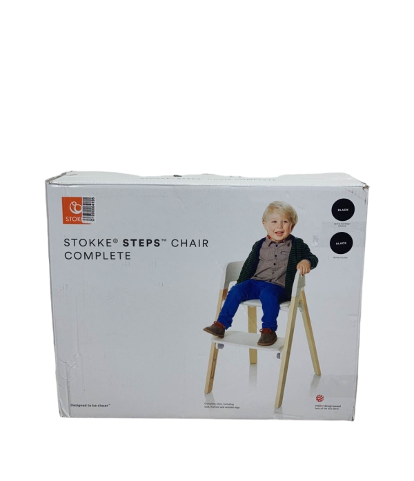 Stokke Steps Chair, Black Online now - Image 2