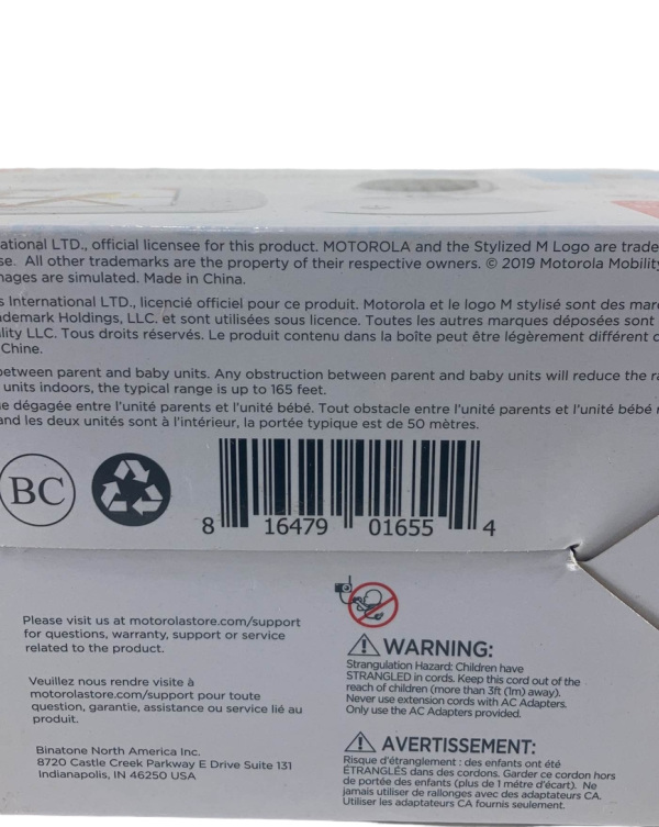 Motorola Comfort75 5” Video Baby Monitor Hot on Sale - Image 4