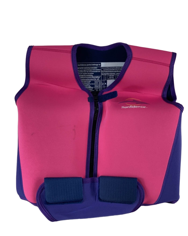 Konfidence Big Kid Swim Vest, 12-14yrs, Pink Cheap - Image 4