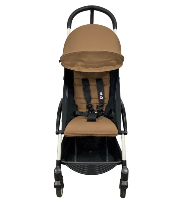 Babyzen YOYO2 Complete Stroller, 2021, White with Toffee Online - Image 4