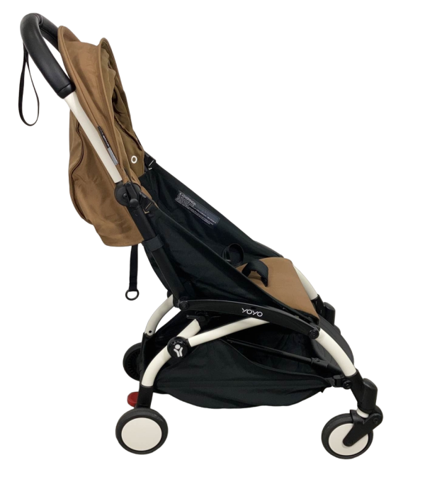 Babyzen YOYO2 Complete Stroller, 2021, White with Toffee Online - Image 2