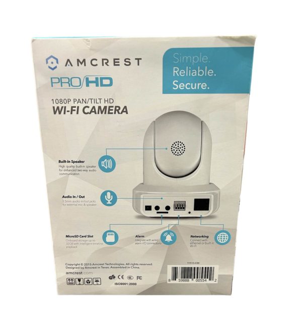 Amcrest ProHD 1080P WiFi Camera 2MP Online - Image 4