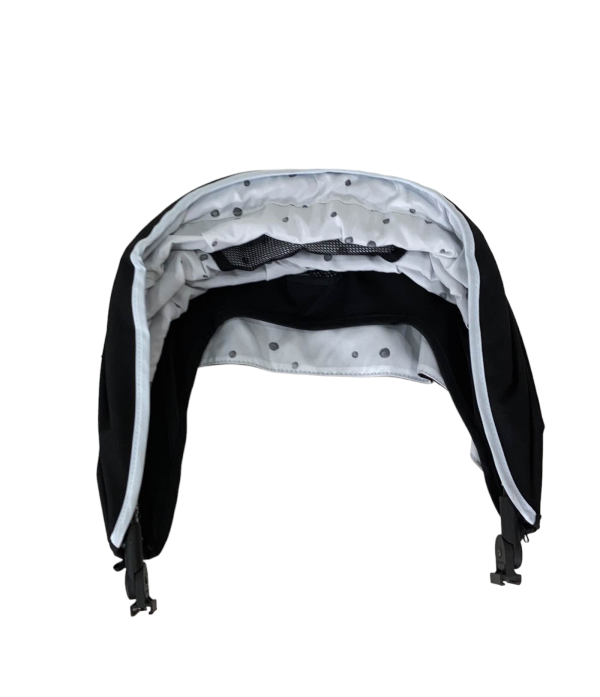 Mockingbird Non-Extendable Canopy without Sunshade, Black, Watercolor Drops For Cheap - Image 2